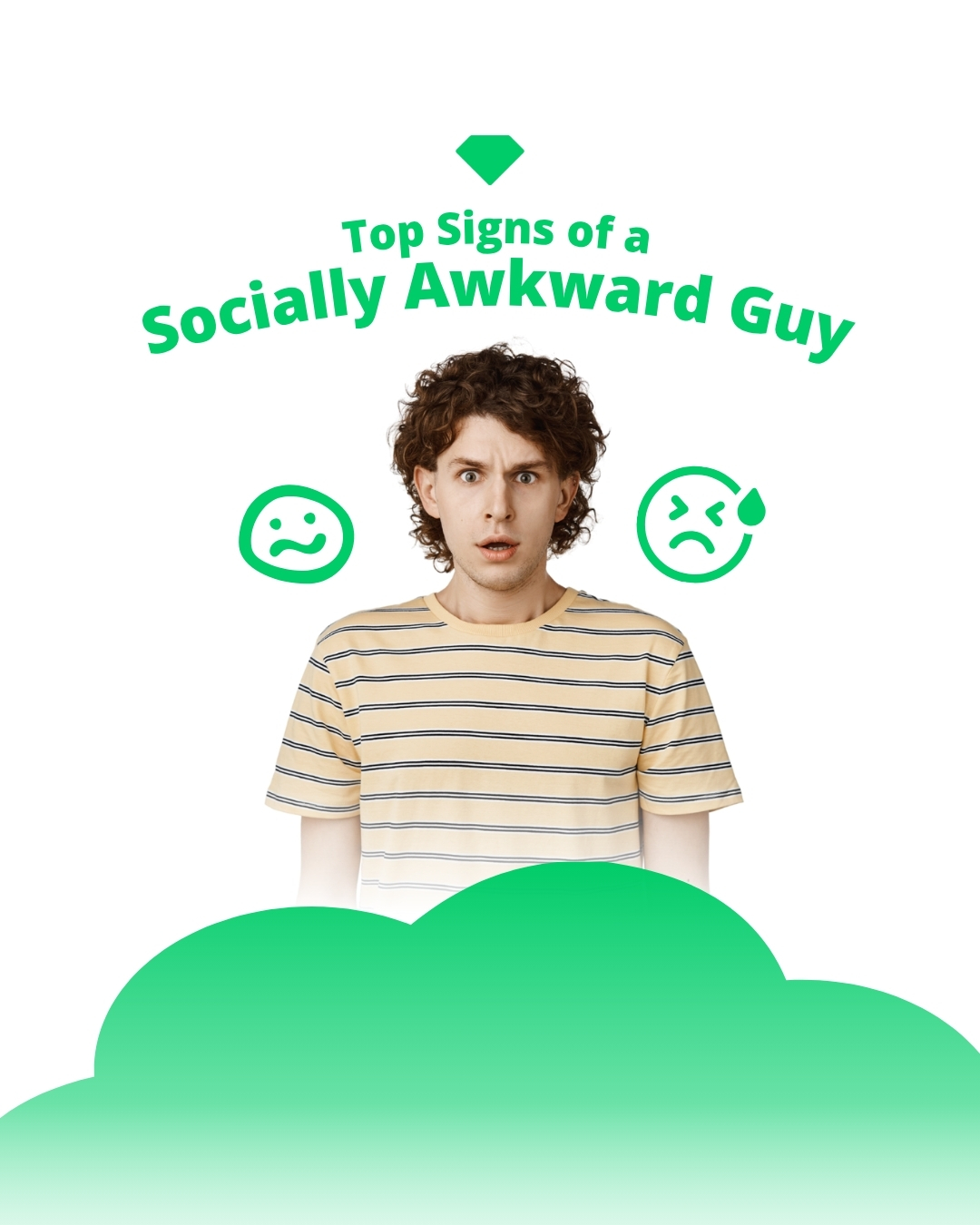 a guy who is socially awkward