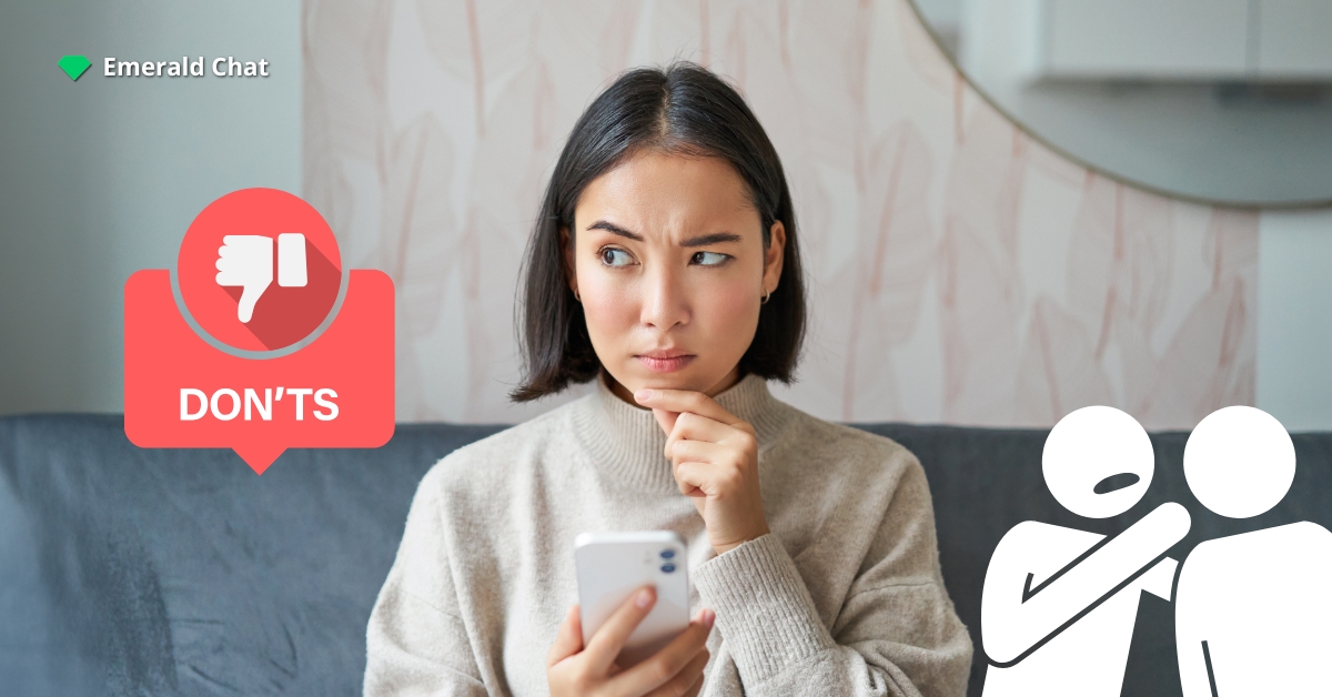 What NOT to Do When Giving Someone Space