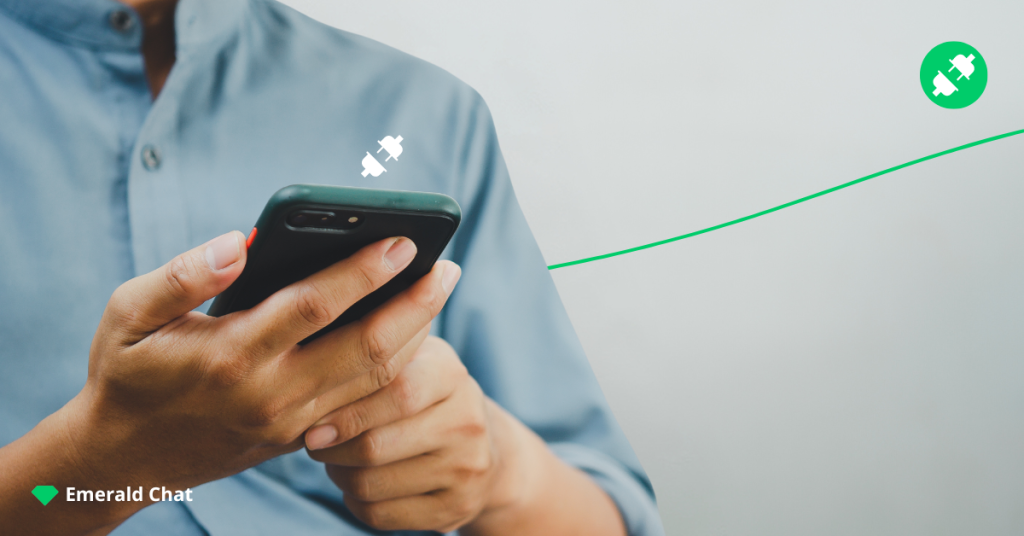 photo of a person holding a phone