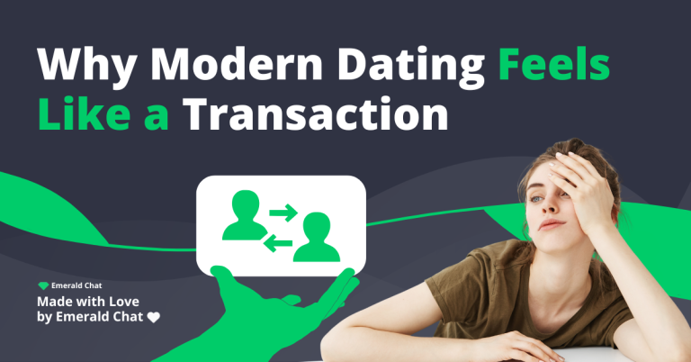Why Modern Dating Feels Like a Transaction - Featured Image